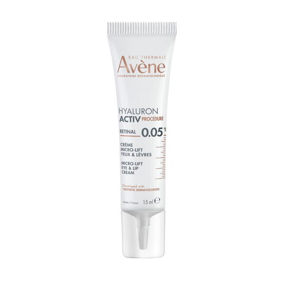 Avène Hyaluron Activ Micro-Lift Eye & Lip Cream l 0.05% Retinal - 15 ml