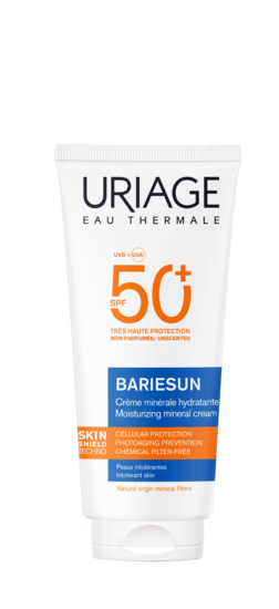 Uriage Bariesun Mineral Moisturizing Cream SPF50+ - 100 ml