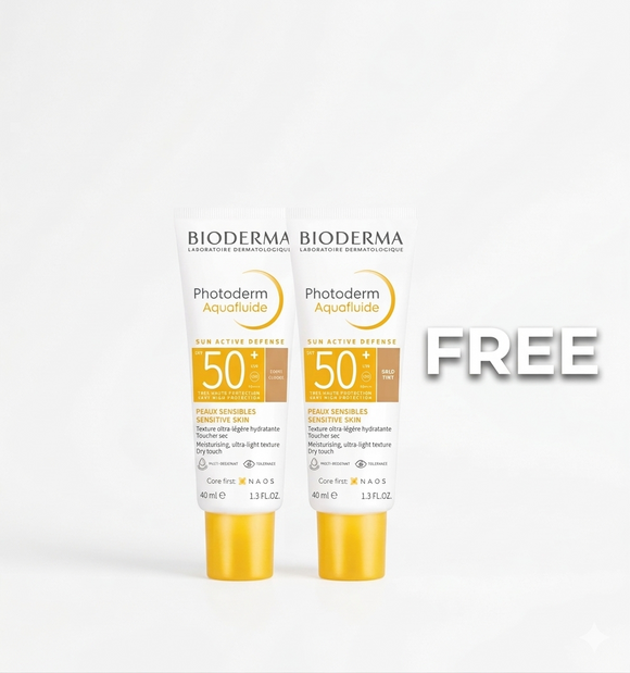 Bioderma Photoderm Aquafluid Gold Buy 1 Get 1