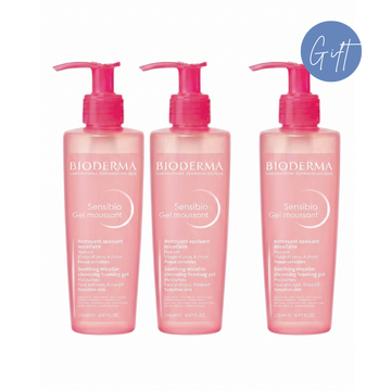 Bioderma Sensibio Gel 200 ml Buy 2 Get 1