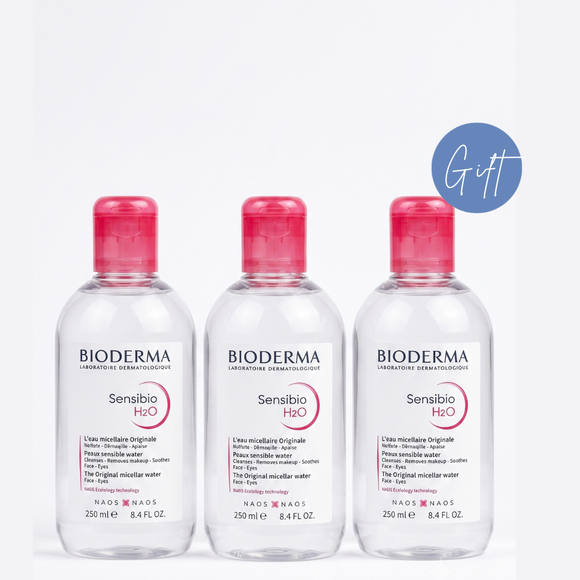 Bioderma Sensibio H2O 250 ml Buy 2 Get 1