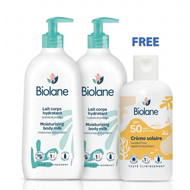 Biolane Buy 2 Get 1 Moisturizing Milk With A Free Sunscreen
