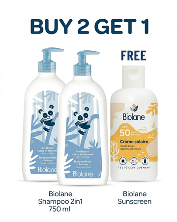 Biolane Buy 2 Get 1 Summer Trio Bundle