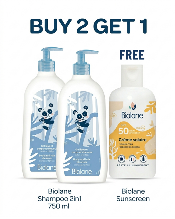 Biolane Buy 2 Get 1 Summer Trio Bundle