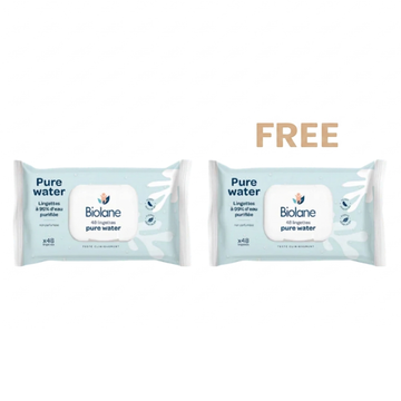 Biolane Pure Water Wipes Buy 1 Get 1