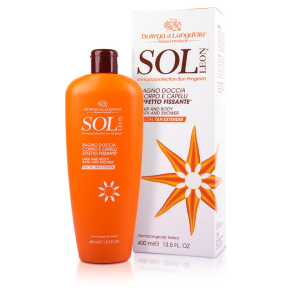 Bottega Di Lungavita SOLIEON Hair & Body Shower Tan Extender - 400 ml