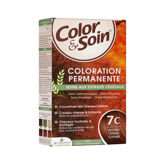 Color Et Soin 7C Blonde Terre Cuivre - 135 ml