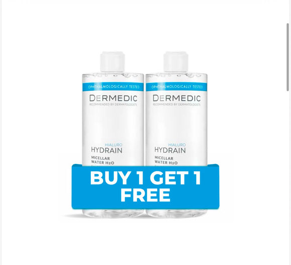 Dermedic Hydrain Micellar Water Buy 1 Get 1