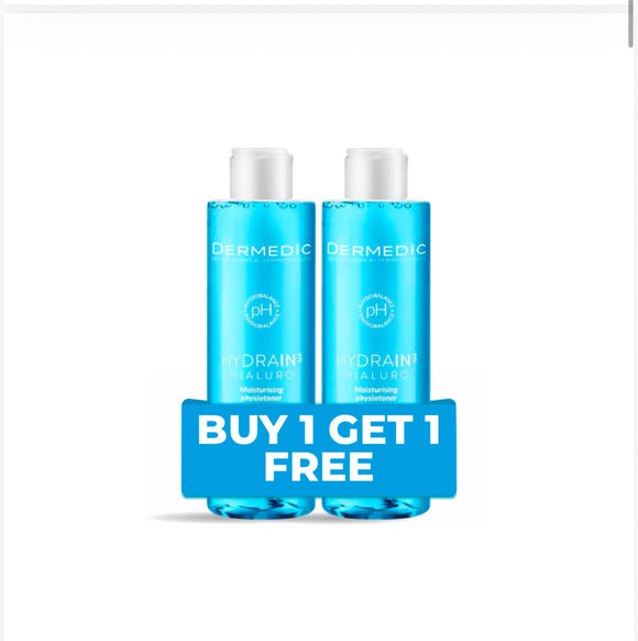 Dermedic Hydrain Physiotoner Buy 1 Get 1