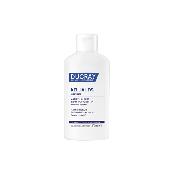 Ducray Kelual DS Original Treatment Shampoo For Severe Dandruff - 100 ml
