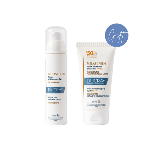 Ducray Melascreen Serum With A Free Sunscreen