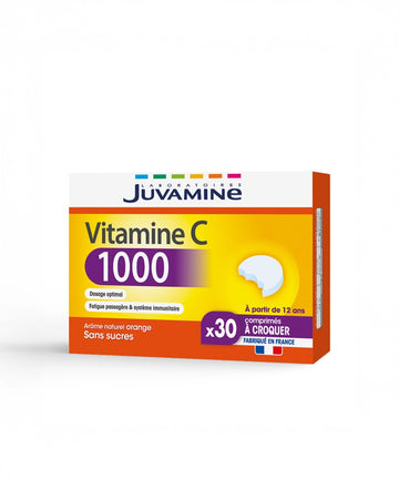 Juvamine Vitamin C 1000mg - 30 Chewable Tablets