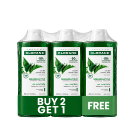 Klorane Oil Control Shampoo Buy 2 Get 1
