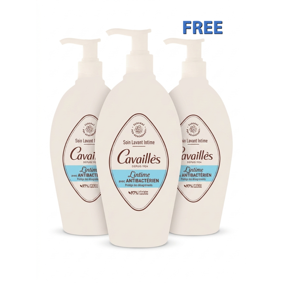 Roge Cavailles Anti Bacterial Intimate Wash Buy 2 Get 1
