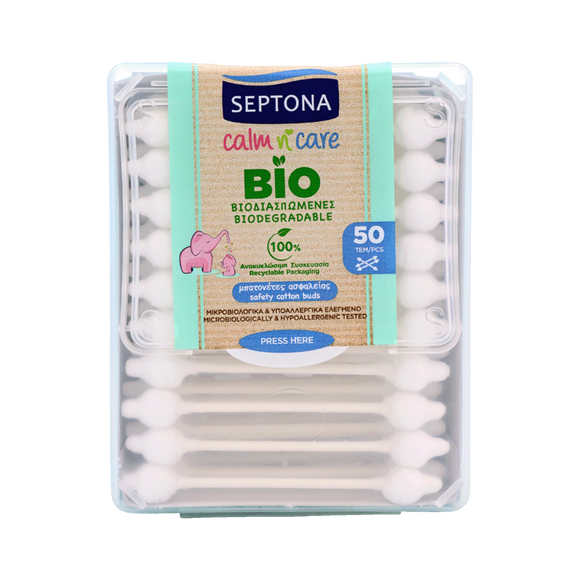 Septona Safety Cotton Buds - 50 Pcs