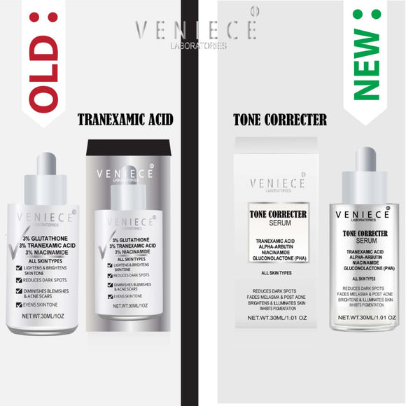 Veniece Tone Corrector Serum - 30 ml