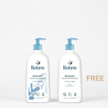 Biolane Buy 1 Get 1 Cleansing 2 in 1 Shampoo -750 ml