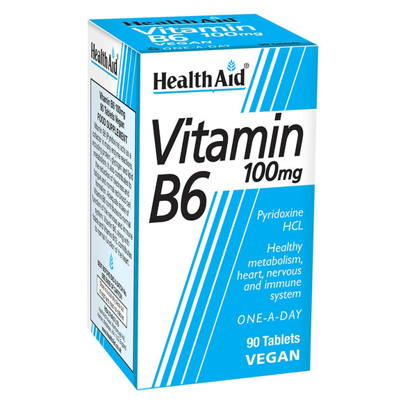 Healthaid Vegan Vitamin B6 - 90 Tablets