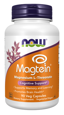NOW Magtein Magnesium L-Threonate - 90 Capsules