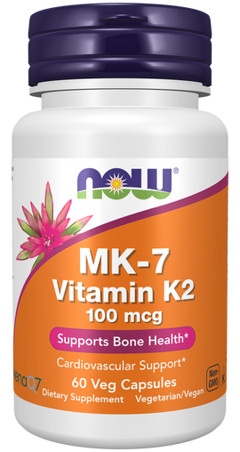 NOW MK-7 Vitamin K2 100 mg - 60 Capsules