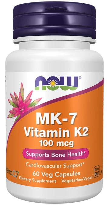 NOW MK-7 Vitamin K2 100 mg - 60 Capsules