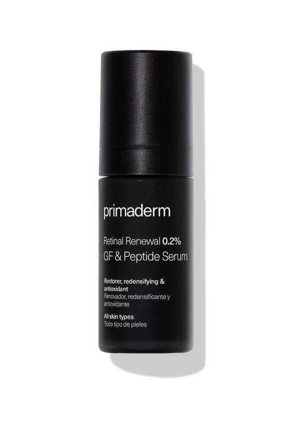 Primaderm Retinal Renewal 0.2% Gf & Peptide Serum - 30 ml