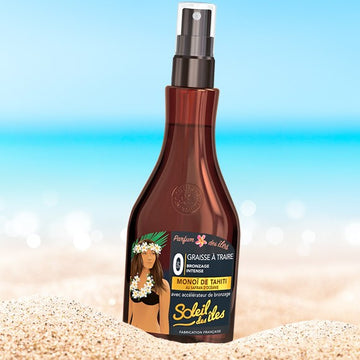 Soleil Des Îles Huile Seche Bronzage Intense Parfum Des Îles SPF 0 - 150 ml