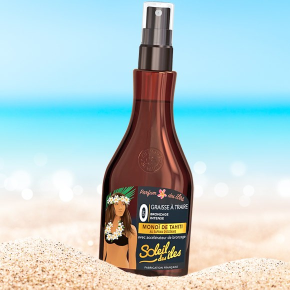 Soleil Des Îles Huile Seche Bronzage Intense Parfum Des Îles SPF 0 - 150 ml