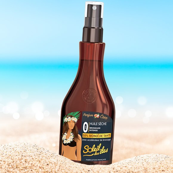 Soleil Des Îles Huile Seche Coco SPF 0 - 150 ml