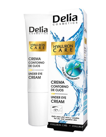 Delia Hyaluron Care Under Eye Cream - 15 ml