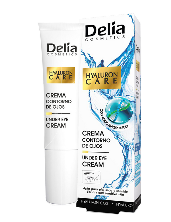 Delia Hyaluron Care Under Eye Cream - 15 ml