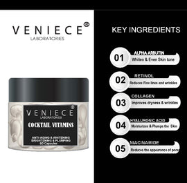 Veniece Cocktail Vitamins - 60 Capsules