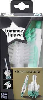 Buy green Tommee Tippee Closer To Nature 2 in 1 Bottle &amp; Teat brush