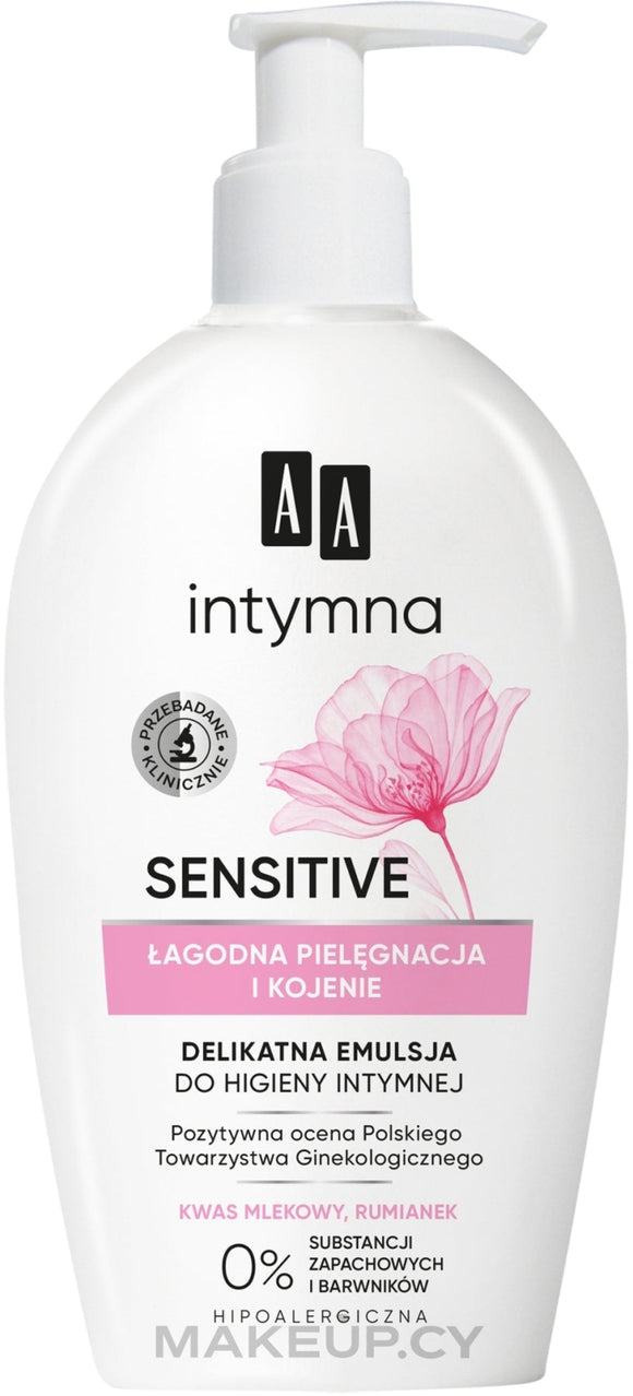 AA Intimate Sensitive Soothing & Protection Intimate Wash - 300 ml