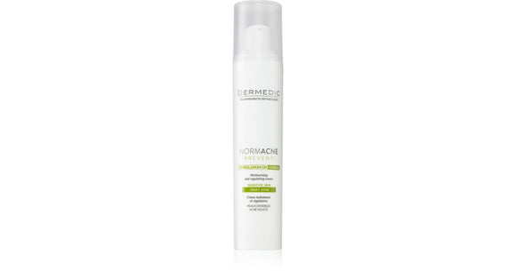 Dermedic Normacne Moisturising And Regulating Cream For Sensitive Adult Acne - 40 ml