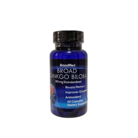 Broadmed Broad Ginkgo Biloba - 60 Capsules