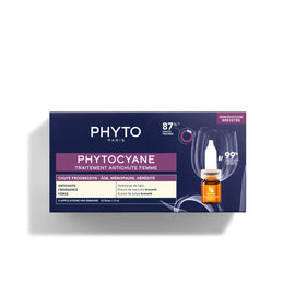 Phytocyane Progressive Hair Loss Treatment For Women 12*5 ml