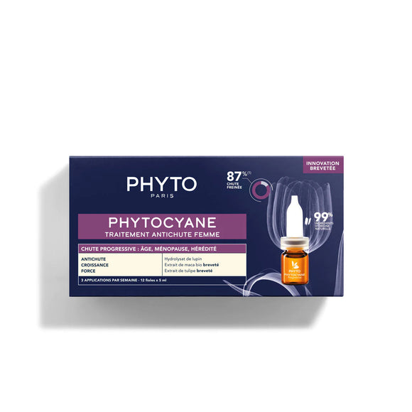 Phytocyane Progressive Hair Loss Treatment For Women 12*5 ml