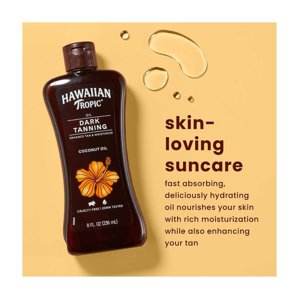 Hawaiian Tropic Dark tanning oil - 236 ml