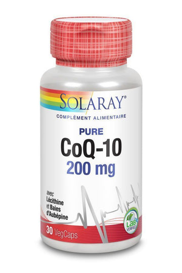 Solaray COQ 10 200 mg Pure - 30 Capsules