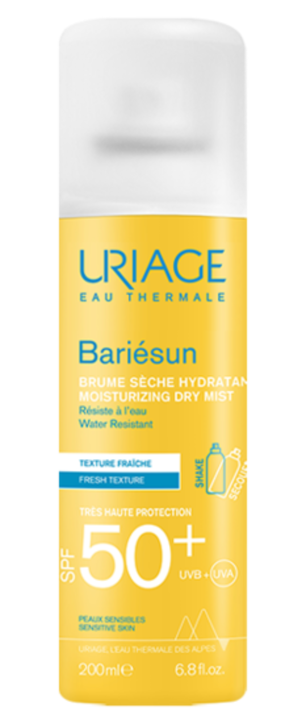 Uriage Bariesun Brume Seche SPF50+ - 200 ml