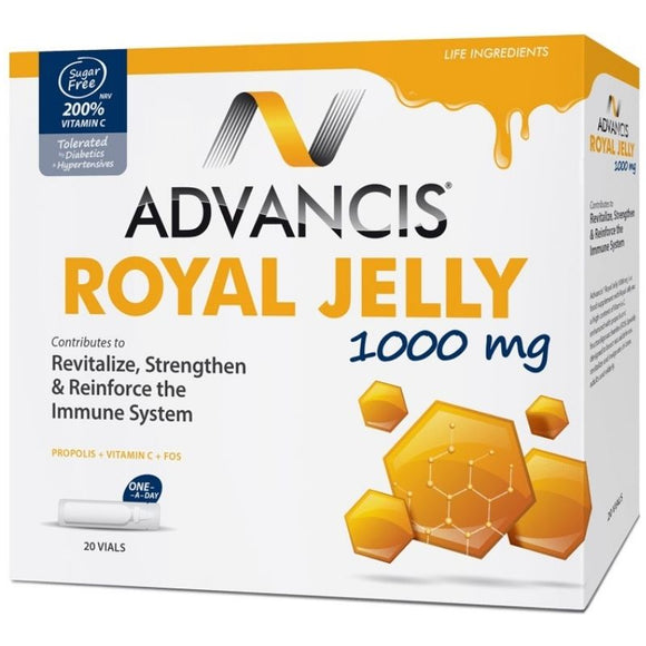 Advancis Royal Jelly 100 Mg - 20 Vials
