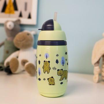 Buy green Tommee Tippee Superstar Insulated Straw Cup 266 ml 12M+