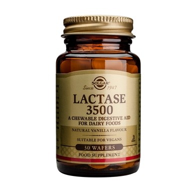 Solgar Lactase 3500 - 30 Chewable Tablets