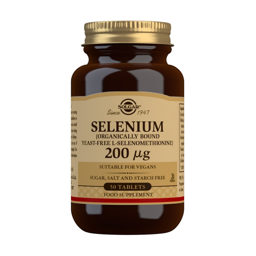 Solgar Selenium 200 mg - 50 Tablets