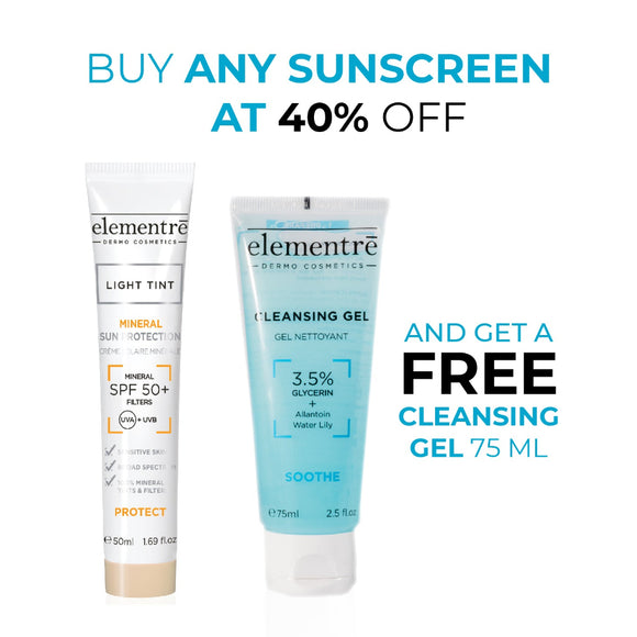 Elementre Mineral Sun Protection Tinted SPF50 - 50 ml