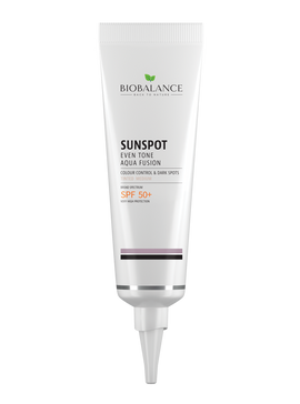 Bio Balance Sunspot Even Tone Aqua Fusion Color Control & Dark Spots Tinted Medium SPF 50 - 40 ml