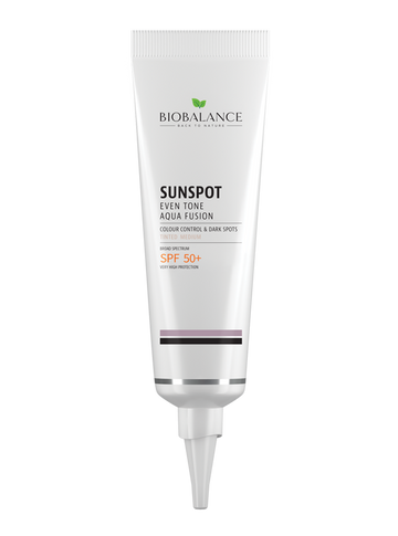 Bio Balance Sunspot Even Tone Aqua Fusion Color Control & Dark Spots Tinted Medium SPF 50 - 40 ml