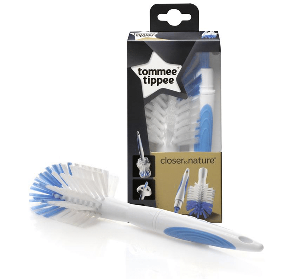 Buy blue Tommee Tippee Closer To Nature 2 in 1 Bottle &amp; Teat brush