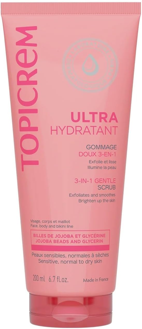 Topicrem Ultra-Moisturizing Gentle Scrub - 200 ml